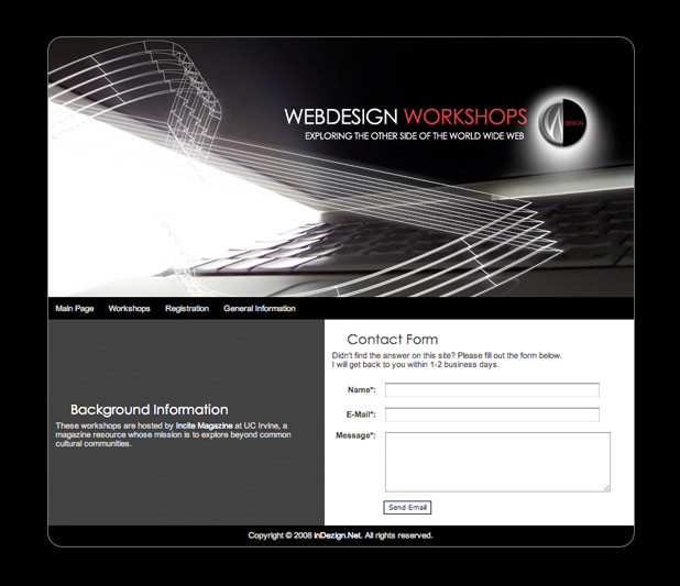 Quarterly Webdesign Workshops at UCI - 4