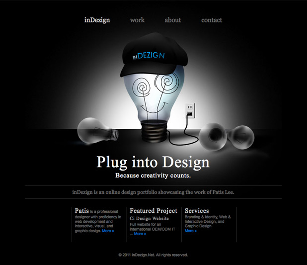 Portfolio Website of Patis Lee - 1